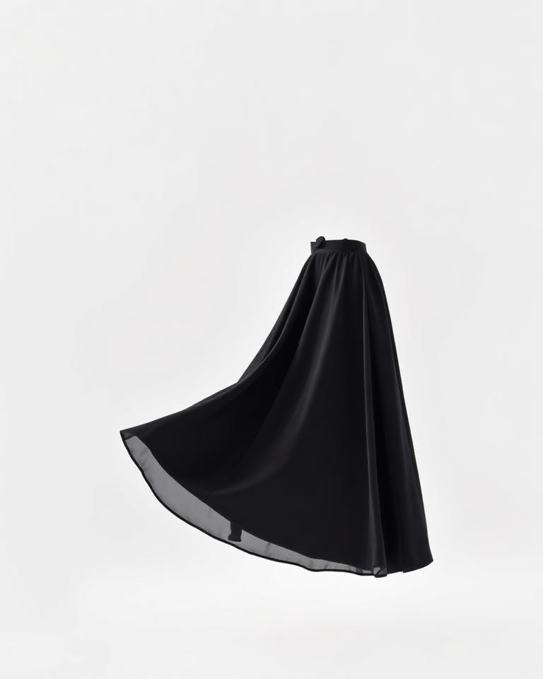 Independent label Bias-cut silk midi dress